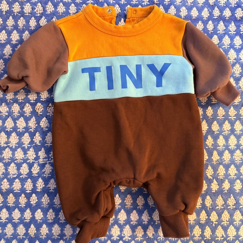 Tiny Kids Color Block Footie